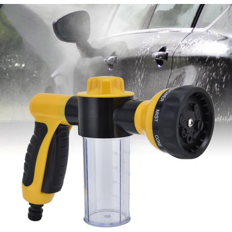 Pistolet à eau haute pression pour lavage de voiture à mousse, tuyau d'arrosage télescopique, pompe à eau, outil pour arrosage de fleurs (1/5)