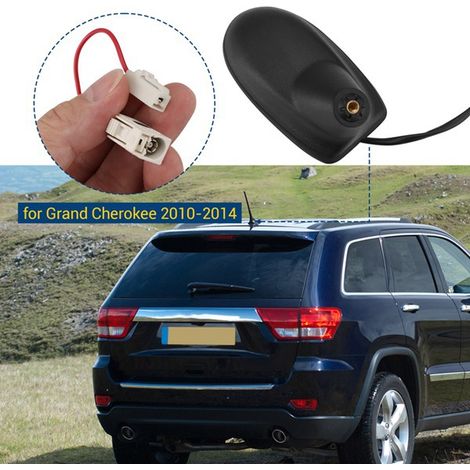 Part numbers 5064771AB and 5064771AC are suitable for the roof antenna mounts of Jeep Grand Cherokee 10-14. (1/5)