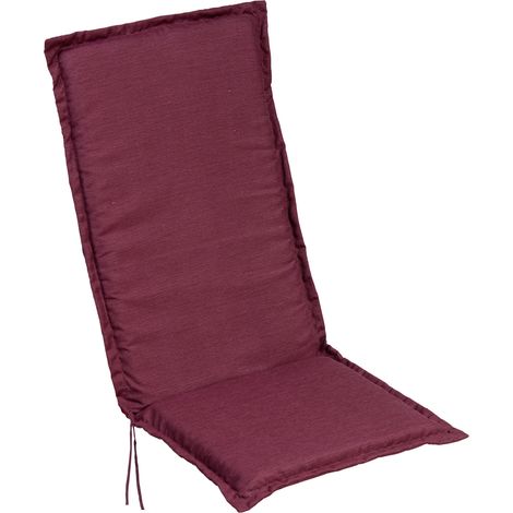 CUSCINO TOP SCHIENALE ALTO 50X120XH4CM BORDEAUX