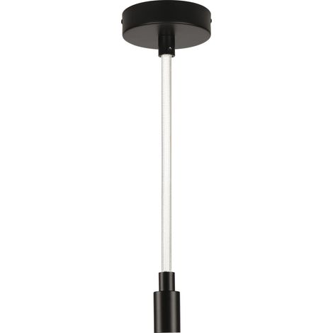 OSRAM OSRAM DECOR Suspension Glow E27, 9,5W, 450lm, 2700K, Noir, Acier/Plastique, câble illuminé
