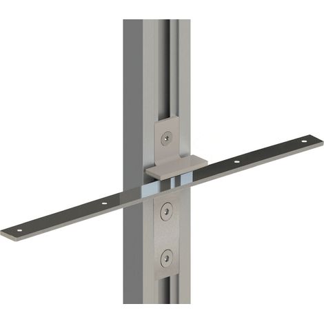 Volpato Stili Korpusträger 240mm für Möbel- und Regalsysteme, Aluminium schwarz eloxiert (1/5)