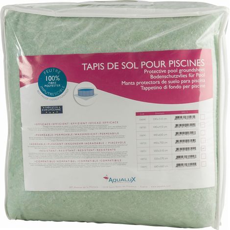 Poolbodenmatte 110gr 510 x 550 cm