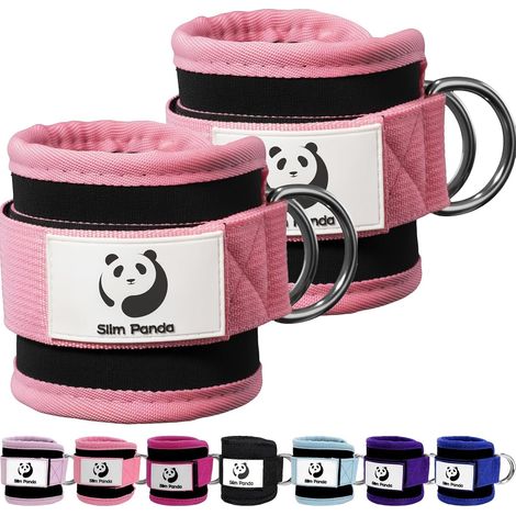 Sangle Cheville Musculation Poulie (rembourré) - Sangle Musculation et de Fitness sur Le Câble Machines - Ankle Straps (1/5)