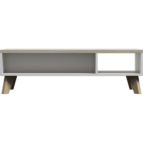 Cama-meble LOTTA mesa de centro blanco 110x60 cm (1/5)