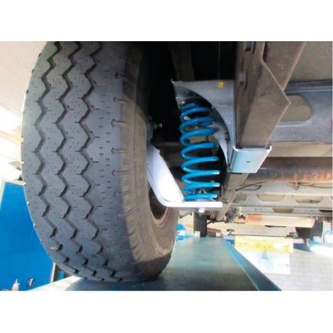 Starter-Feder-Kit X250 Einfachachse für Chassis Alko im Longeron, Spurweite erweitert - Mad