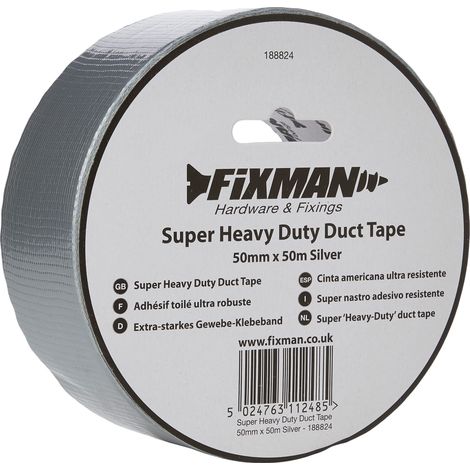Nastro adesivo ultra resistente 50 mm x 50 m, argentato