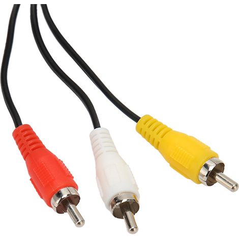 Câble AV vers HDMI, convertisseur audio/vidéo RCA vers HDMI, 1 m (3 pi) (1/4)