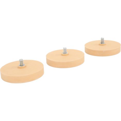 Roue grattoir à autocollants de 88 mm avec racleur en métal et lames en plastique pour dissolvant d'autocollants de voiture (1/5)