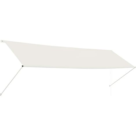 Maison Exclusive - Tenda da Sole Retrattile 400x150 cm Crema