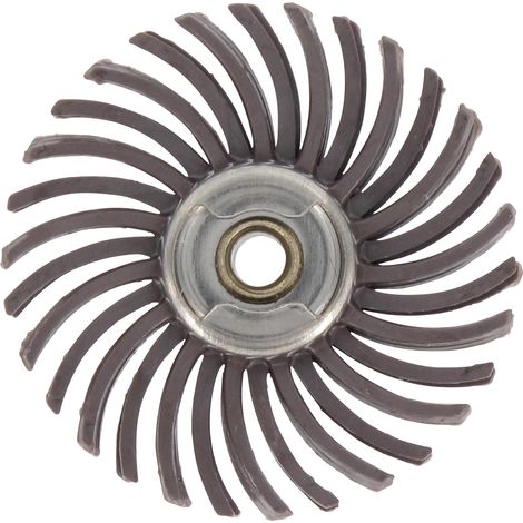 Dremel 471S EZ SpeedClic brosse de meulage fin - kit d'accessoires pour outil multifonction avec 1 brosse de meulage fin granulométrie 36 25 mm pour ébavurer, nettoyer et polir les détails en plastiqu (1/2)