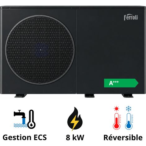 Pompe à chaleur réversible air-eau Ferroli Omnia Life M 8 kW (1/5)