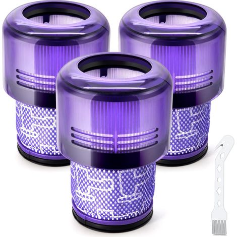 Filtre pour Dyson V11, 3 Packs Filtres de remplacement pour Dyson V11 Absolute Extra Pro Animal Torque Drive Motorhead V15 Detect SV14 SV17 SV22 Accessoires Remplacer DY-970013-02 (1/5)