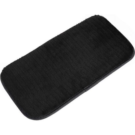Coussin d'accoudoir de voiture, support de coude, oreiller d'accoudoir, accoudoir de console centrale de voiture-Black