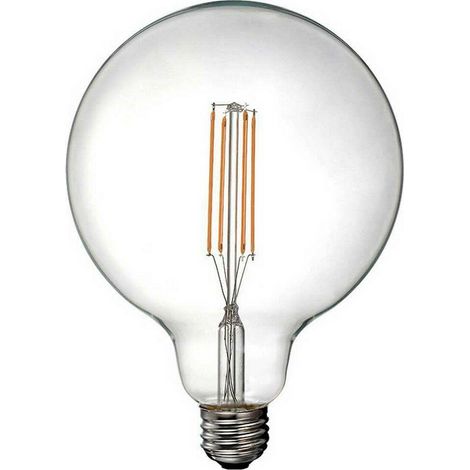 Ampoule Globe LED EDM à Filament E27 6W 800lm 3200K Lumière Chaude Ø12,5x18,2cm (1/3)