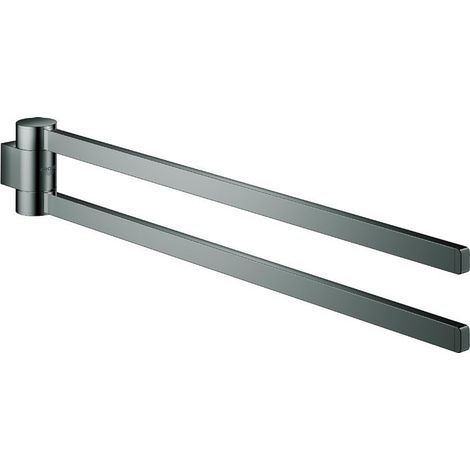 Porte-serviettes GROHE SELECTION 400mm. rigide 2 bras graphite dur