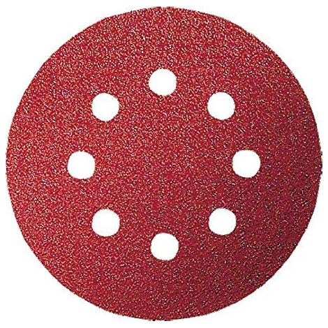 BOSCH -  5 FOGLI ABRASIVI PER LEVIGATRICE ECCENTRICA - Ø125, G120 (1/4)