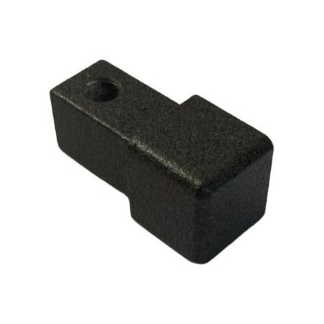 Capsule raccordi triass projolly square h=10 mm alluminio simm stone antradark (1/2)