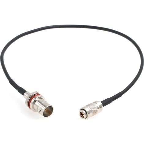 Câble adaptateur mini SDI DIN1.0/2.3 vers SDI standard BNC femelle pour RG174/U 75 ohm (15 cm, DIN 1.0/2.3 vers BNC femelle) (1/3)