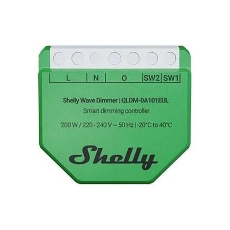 Controlador de variación Shelly Wave Dimmer sin cable 150 W LED (1/3)