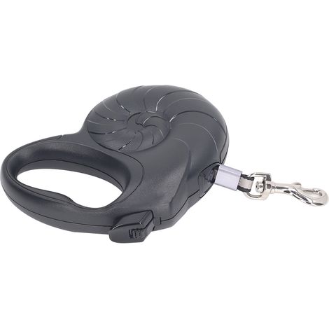 Laisse rétractable de 5 m pour chien, accessoire indispensable pour les promenades avec un chien de petite ou moyenne taille. (1/5)