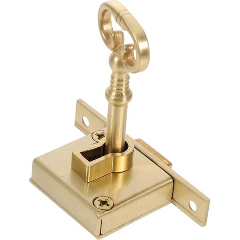 Cadenas de bureau en laiton doré, 1 jeu, carré (1/5)