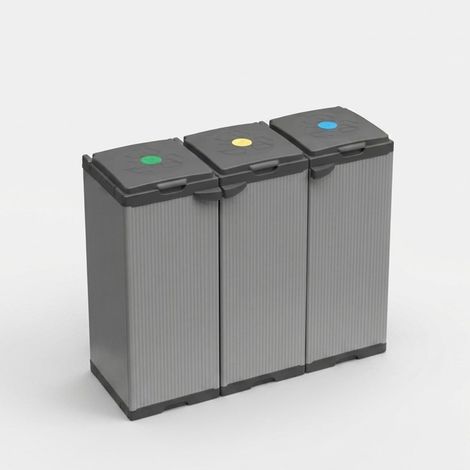 Mobile portasacchi per raccolta differenziata Portasacchi Tris (1/5)