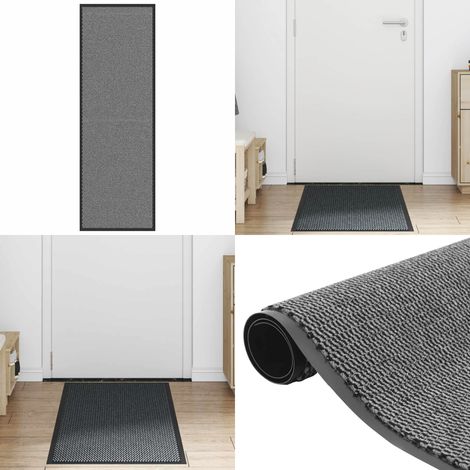 vidaXL Paillasson anthracite 60x180 cm (1/5)