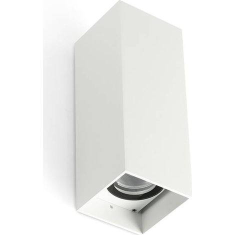 KOV 2L Lampada da parete piazza bianca 2700K 14ø/23ø (1/3)
