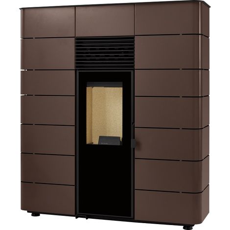 Estufa de aire NEVADA 8 KW - SOLZAIMA Color: Corten
