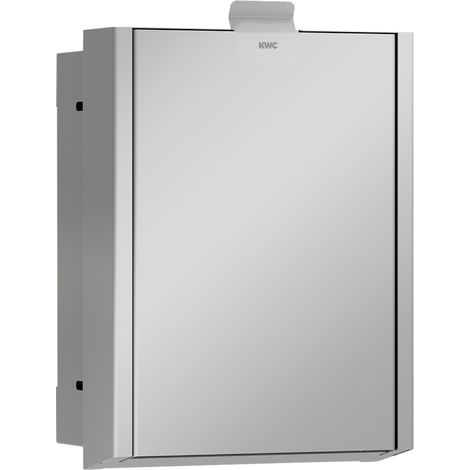 KWC AR Hygieneabfallbehälter, EXOS, Edst., Unterputz, 234x332x125 mm, ca. 3,7l