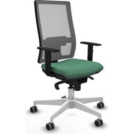 Piqueras y Crespo Horna Chaise de bureau vert émeraude (1/3)