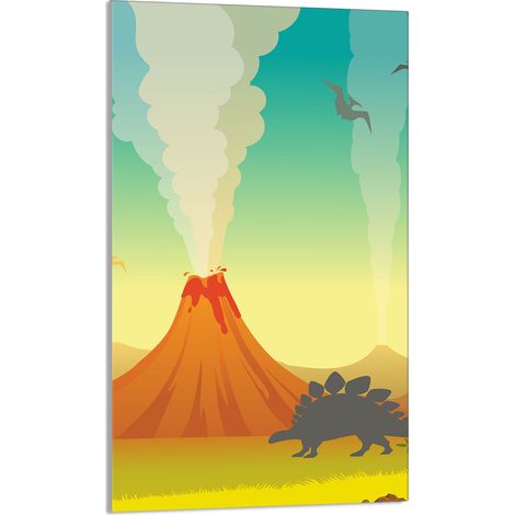 Tabla de cortar de vidrio 30x52 Volcán (1/5)