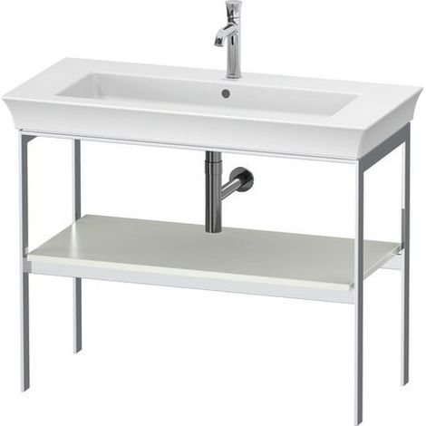 DURAVIT WT454103636 Console métallique à poser au sol White Tulip (1/2)