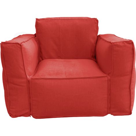 Canapé salon de jardin modulable 90x75x65cm Terracotta (1/5)