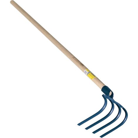 OUTILS PERRIN Crocs à bêcher ou à béton 4 dents 21 cm emmanché 1,35 m