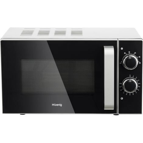 HKoenig VIO4 Microondas/20 L /Plato giratorio 24,5 cm/6 etapas de cocción/700 W/Temporizador