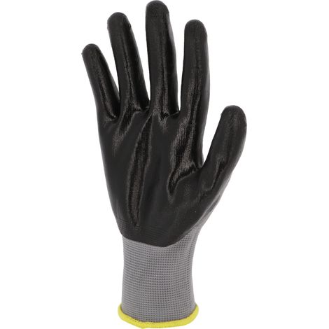 Gant nitrile lisseSupport polyester- SINGER - PER13NIB  T9