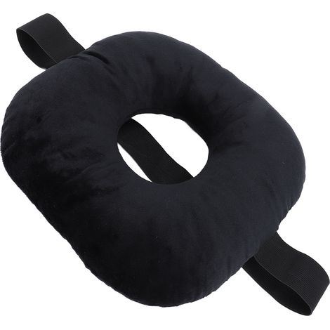 Oreiller d'oreille pour dormir sur le côté, respirant, offrant un soutien doux et réduisant les frottements. Oreiller avec sangle pour les ouvertures d'oreille. (1/5)