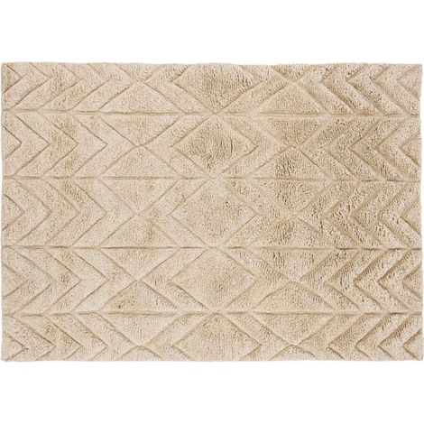 Tapis Déco en Laine "Zoe" 300x400cm Beige (1/5)