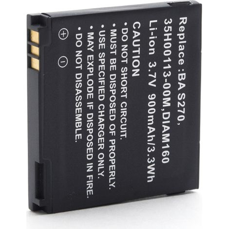 NX - Batterie téléphone, smartphone, GSM 3.7V 700mAh - 35H00113-00MBA-S270DIAM160CH-PA70335H00113-0 (1/4)