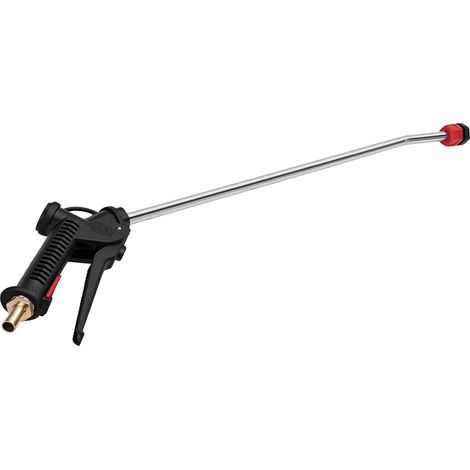 Pistolet de Lavage Haute Pression en Acier, Pistolet à Mousse de Lavage de Voiture avec Buse à 90 Degrés, Raccord de Lance de 59 Cm, Remplacement de Verrouillage de sécurité pour (1/5)