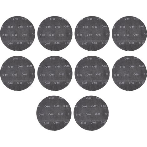 Ortviai Disques abrasifs en maille 17 pouces (43 cm) – 10 pièces, grain 60 pour ponçage et polissage de parquets et sols (1/5)