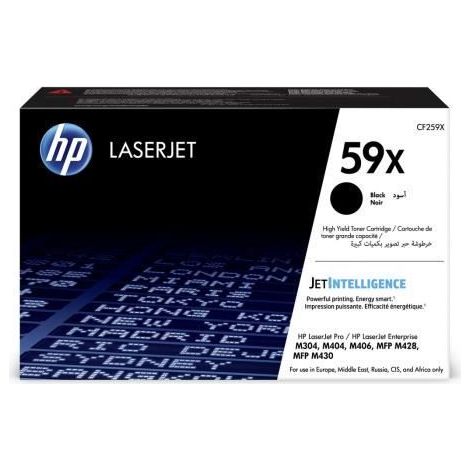 HP 59X Cartouche de toner noir LaserJet grande capacité authentique (CF259X) pour LaserJet Pro M304/M404/MFP M428