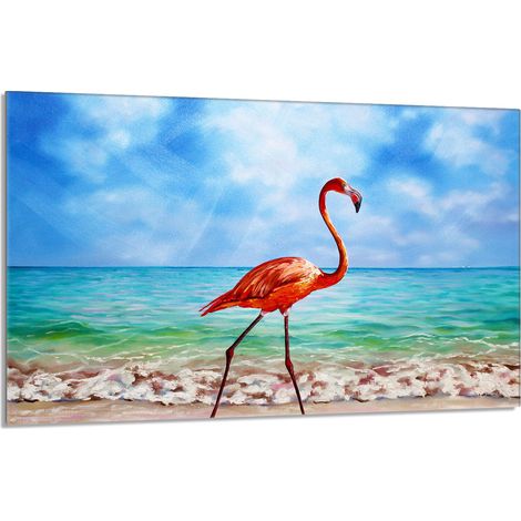 Placa protectora de vidrio para estufa 80x52 Flamingo (1/5)