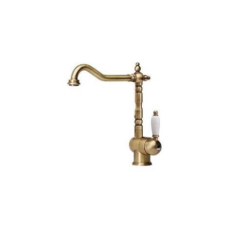 Franke Old England. Tipo di beccuccio: Standard, Colore del prodotto: Bronzo, Materiale del rubinetto: Ottone. Distanza tra foro di fissaggio e diffusore acqua: 21,5 cm, Distanza dif... - 115.0028.205
