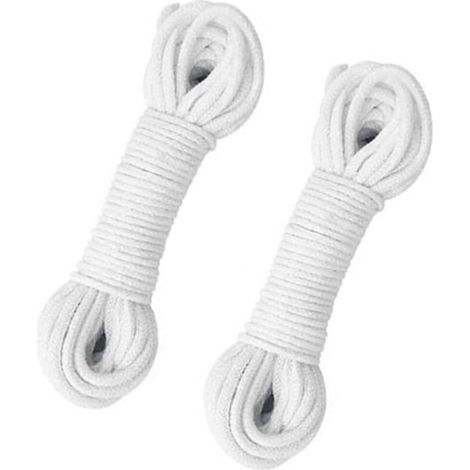 2pcs Cordon capillaire d'arrosage automatique de 6 mm(1/4inch),60feet/18m (1/5)