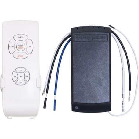 Lampe de ventilateur de plafond sans fil intelligent récepteur télécommande ventilateur de plafond télécommande sans batterie (1/4)