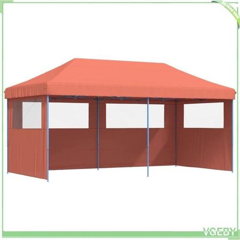 Tente de réception pliable - FAFEICY - 4004949 - 3 parois latérales - 580x292x315 cm - Toit Oxford PVC (1/5)