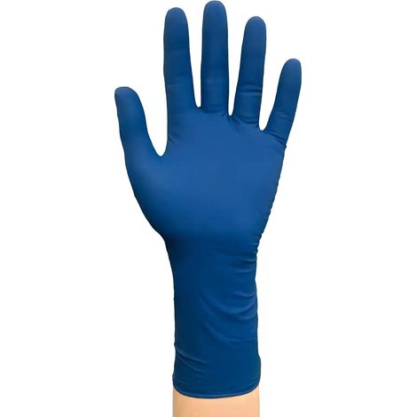 SIR SAFETY SYSTEM APOLLO Gants de protection jetables en latex bleus Taille S-7