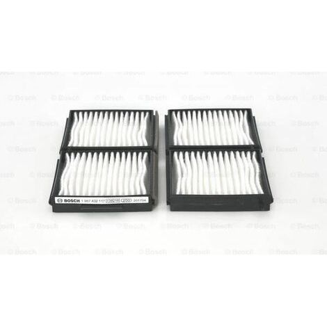 Filtre, air de l'habitacle BOSCH 1 987 432 117 MAZDA CB1261J6X9B GE6T61J6X (1/2)